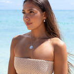 MTL - SAND DOLLAR NECKLACE IN STERLING SILVER