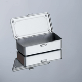 TOYO STEEL - TRUNK SHAPE TOOLBOX | T-190 | SILVER