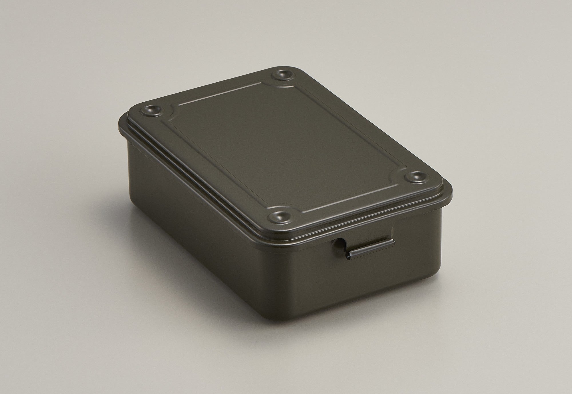 TOYO STEEL - TRUNK SHAPE TOOLBOX | T-150 | MILITARY GREEN