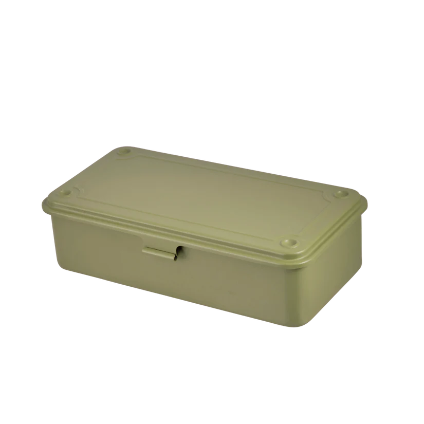 TOYO STEEL - TRUNK SHAPE TOOLBOX | T-190 | JAPANESE GREEN