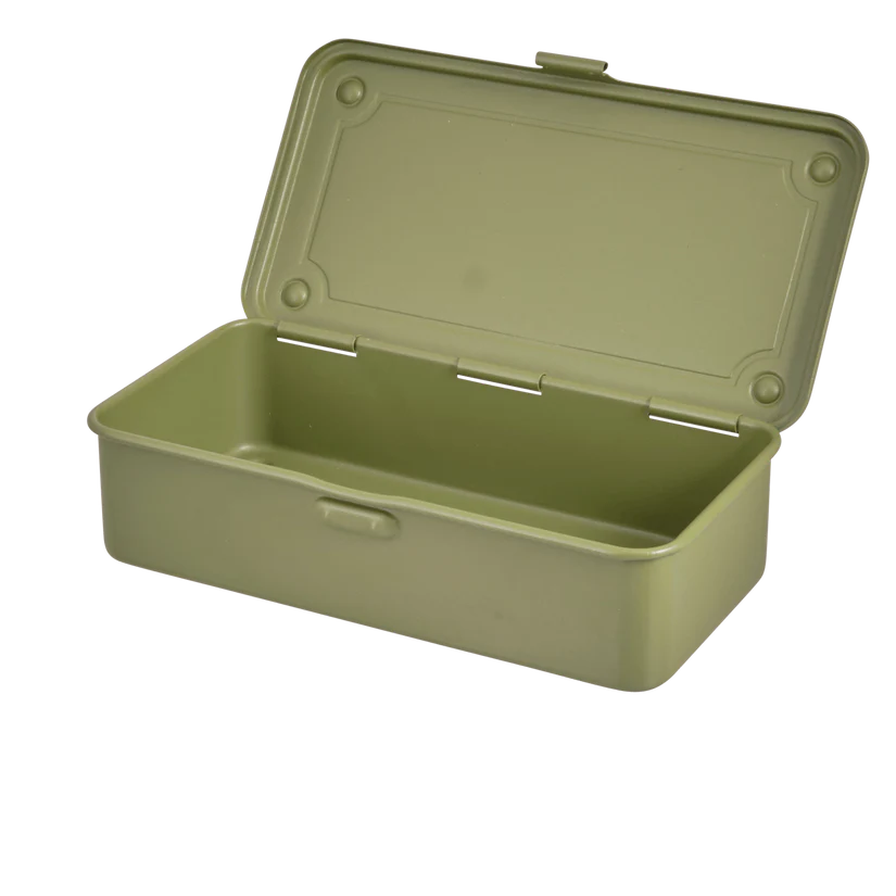 TOYO STEEL - TRUNK SHAPE TOOLBOX | T-190 | JAPANESE GREEN