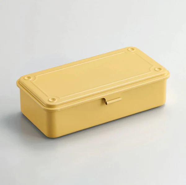 TOYO STEEL - TRUNK SHAPE TOOLBOX | T-190 | YELLOW