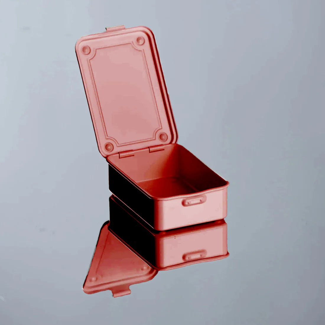 TOYO STEEL - TRUNK SHAPE TOOLBOX | T-150 | RED