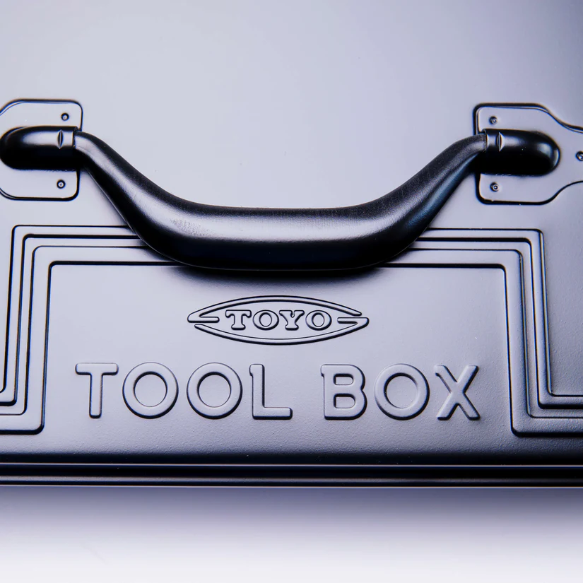 TOYO STEEL - TRUNK SHAPE TOOLBOX | TB-362-BK |  BLACK
