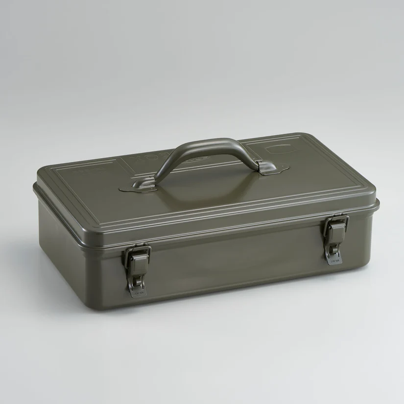 TOYO STEEL - TRUNK SHAPE TOOLBOX | TB-362-MG |  MOSS GREEN