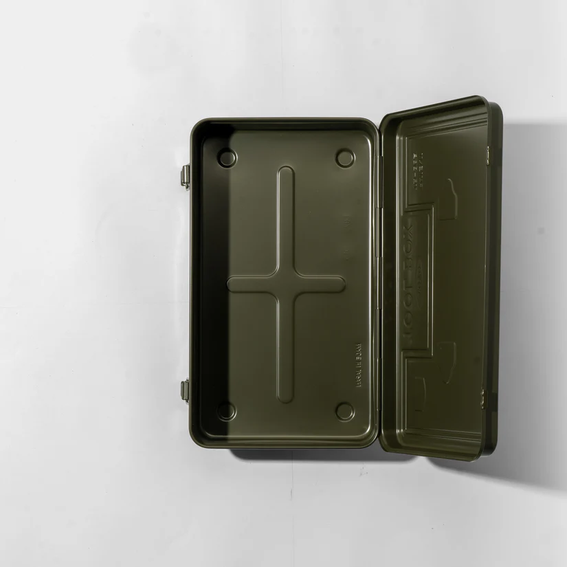 TOYO STEEL - TRUNK SHAPE TOOLBOX | TB-362-MG |  MOSS GREEN