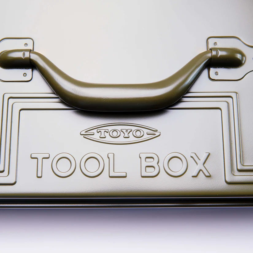TOYO STEEL - TRUNK SHAPE TOOLBOX | TB-362-MG |  MOSS GREEN