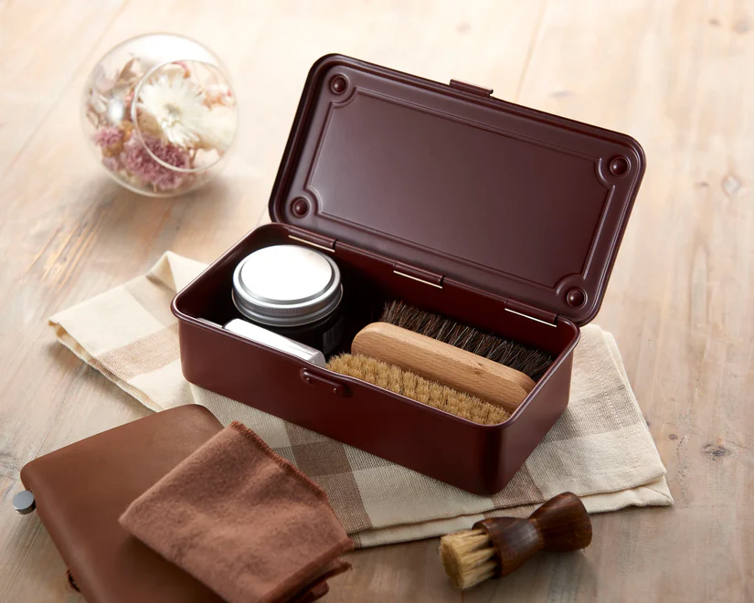 TOYO STEEL - CANTILEVER SHAPE TOOLBOX | ST-350 | ANTIQUE BROWN