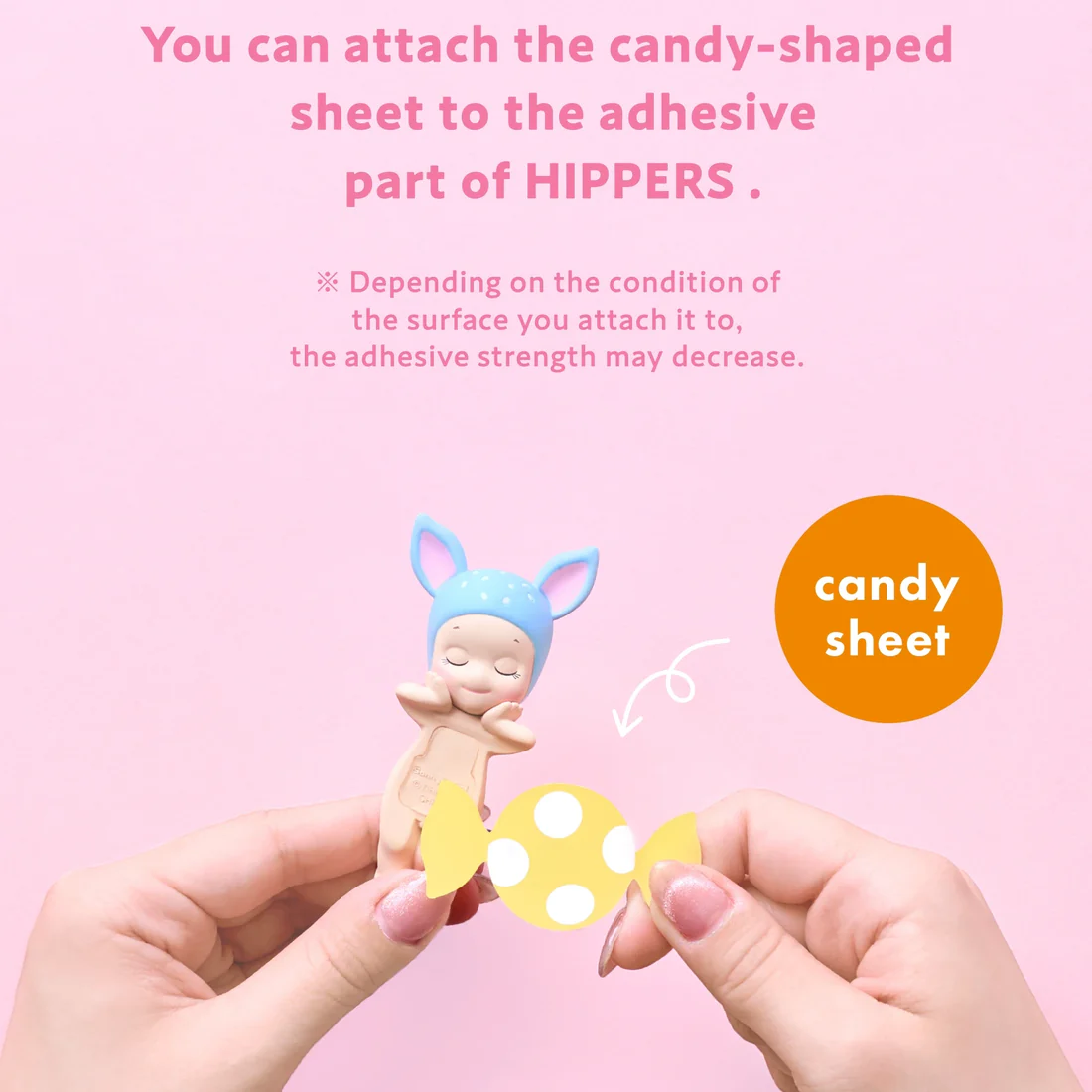 SONNY ANGEL - SWEET CANDY BESTIE CASE | YELLOW