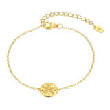 MTL - SAND DOLLAR BRACELET IN 18K GOLD