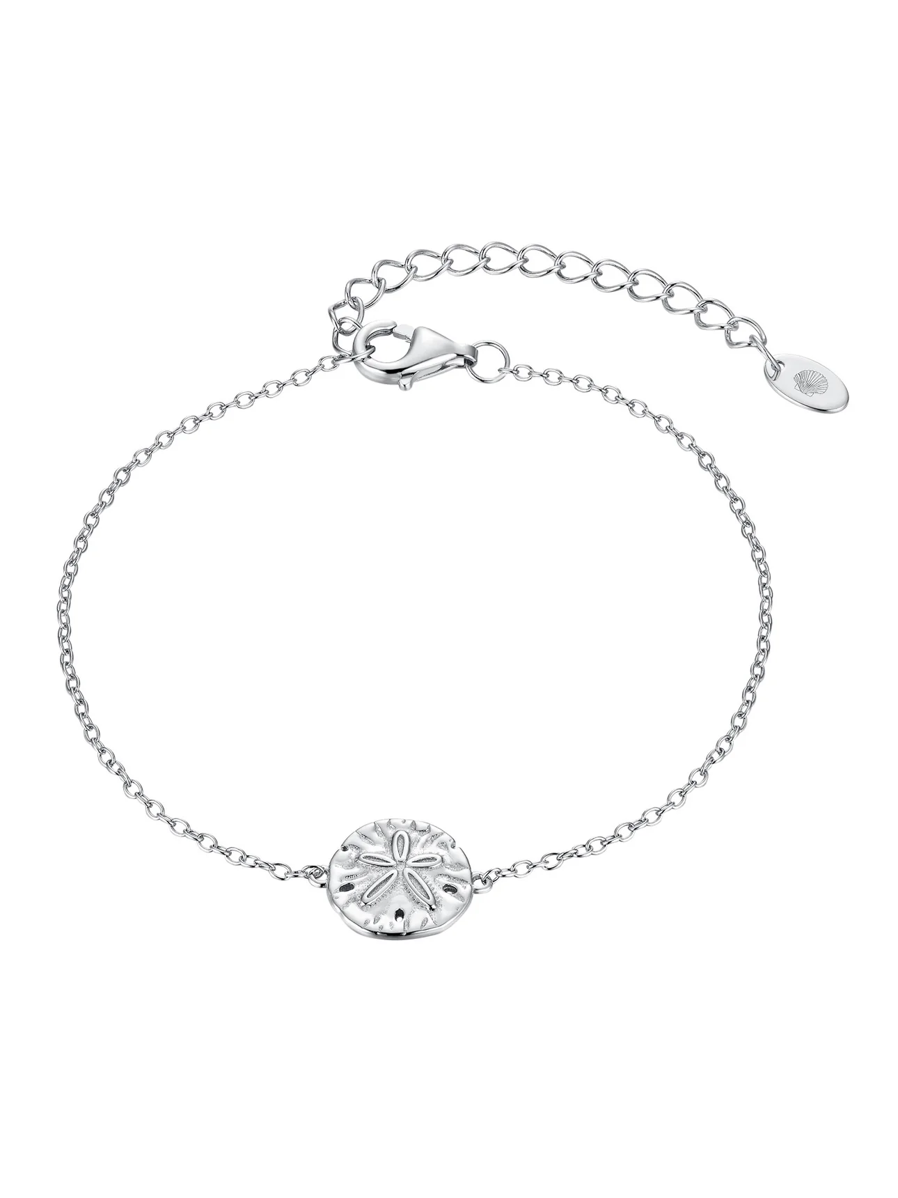 MTL - SAND DOLLAR BRACELET IN STERLING SILVER