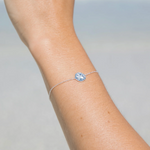MTL - SAND DOLLAR BRACELET IN STERLING SILVER