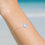 MTL - SAND DOLLAR BRACELET IN STERLING SILVER