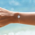 MTL - SAND DOLLAR BRACELET IN STERLING SILVER