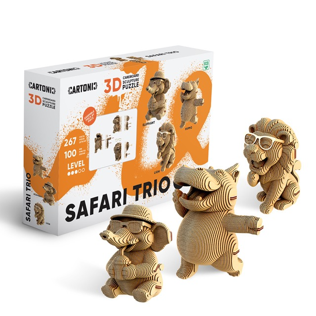 CARTONIC 3D - TRIO SAFARI