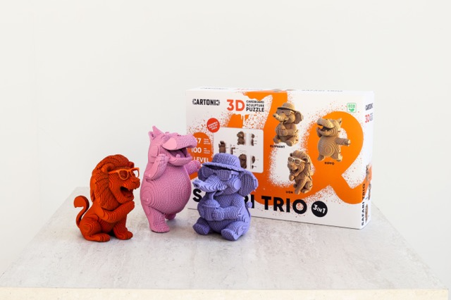 CARTONIC 3D - TRIO SAFARI