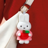 MIFFY - KEYRING: MIFFY WITH APPLE