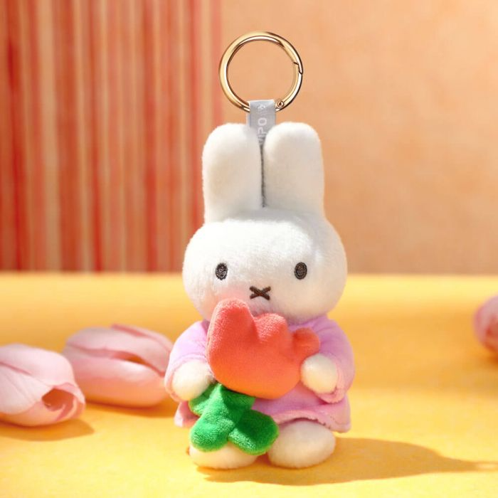 MIFFY - KEYRING: MIFFY WITH TULIP