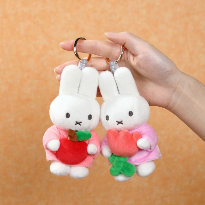 MIFFY - KEYRING: MIFFY WITH TULIP