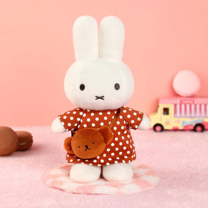MIFFY - POLKA DOT DRESS WITH BORIS BAG | 24CM