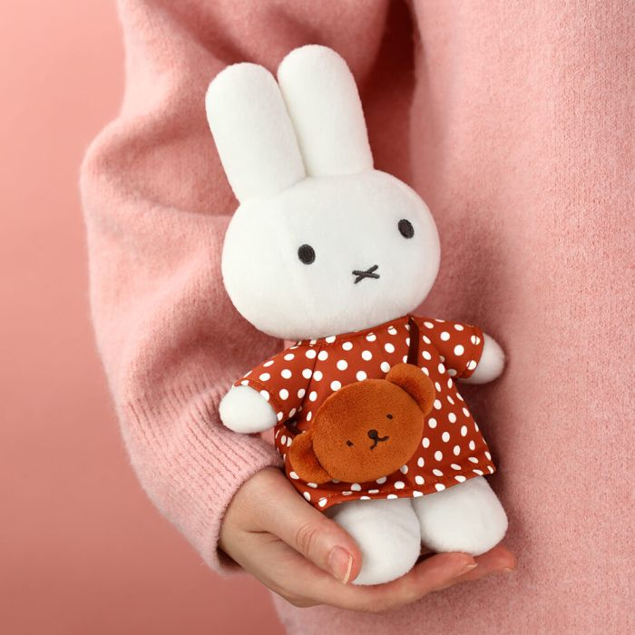 MIFFY - POLKA DOT DRESS WITH BORIS BAG | 24CM