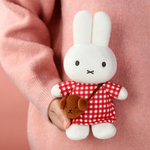 MIFFY - CHECKERED DRESS WITH SNUFFY BAG | 24CM