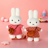 MIFFY - CHECKERED DRESS WITH SNUFFY BAG | 24CM