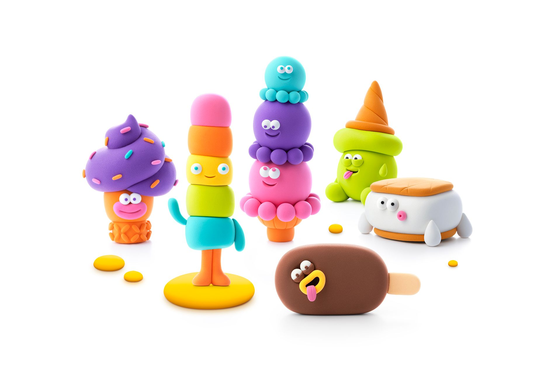 TOMY - HEY CLAY | NICE ICE CREAM SET