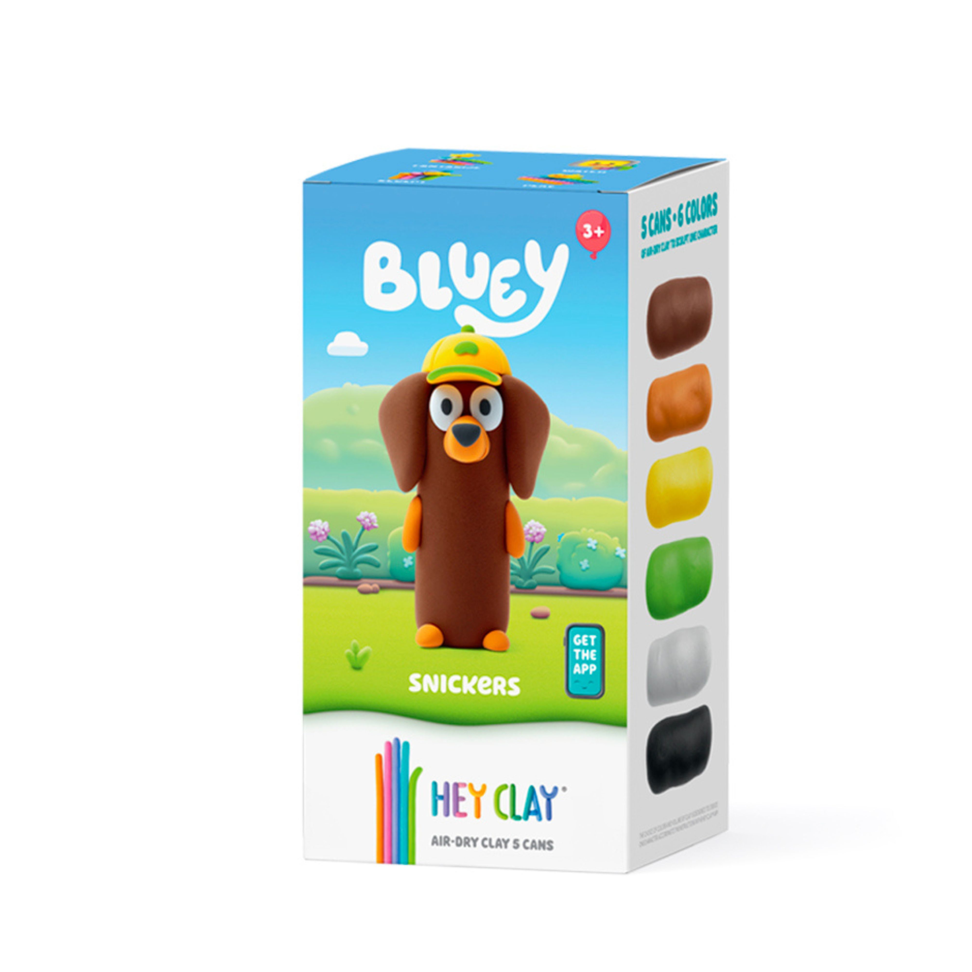 TOMY - HEY CLAY | BLUEY & FRIENDS | SNICKERS