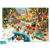 CROCODILE CREEK - DAY AT THE MUSEUM PUZZLE 60 PC | ZOO