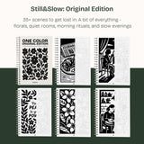Still&Slow One Colour Colouring Book Original Edition