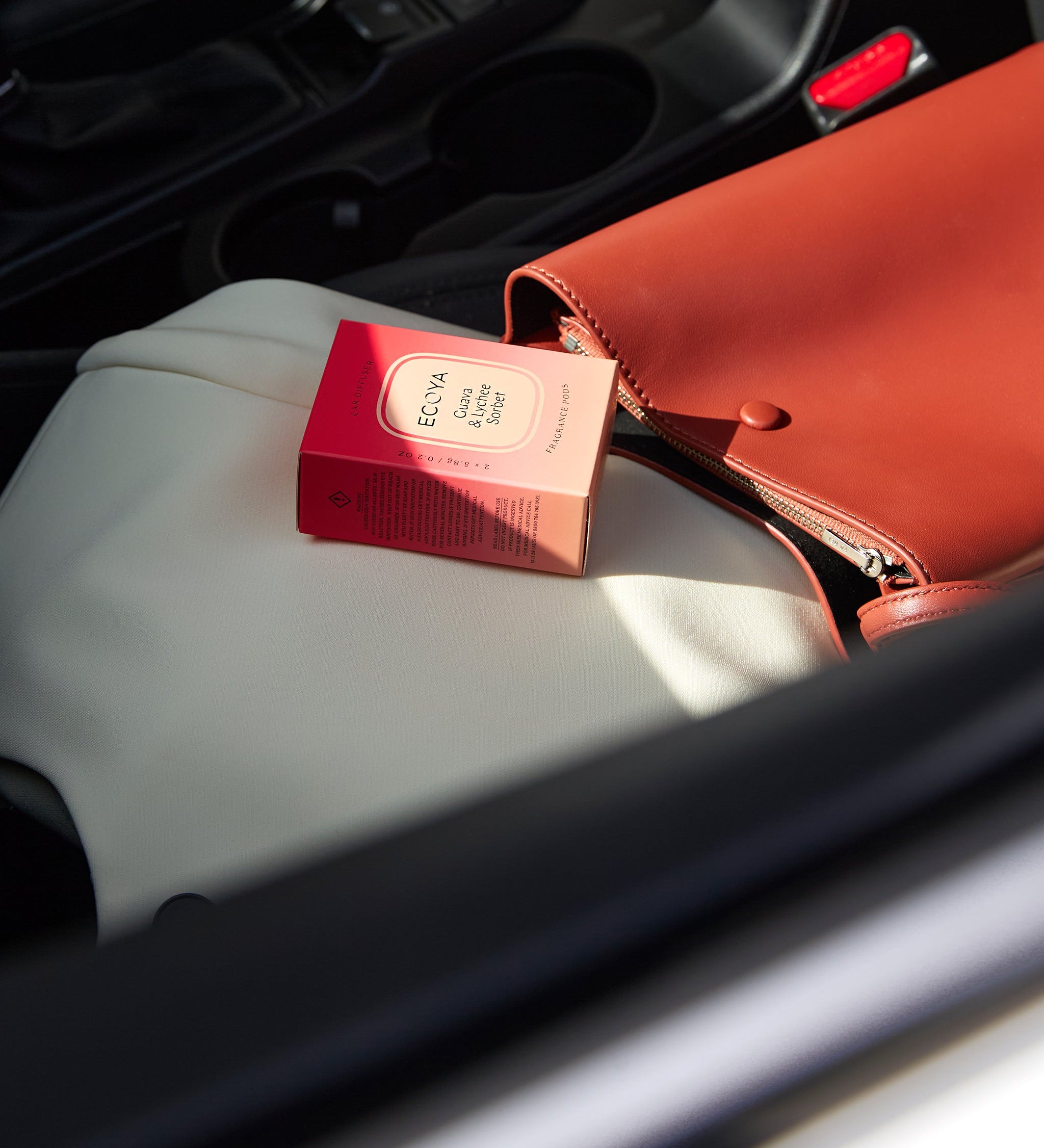 ECOYA Guava & Lychee Sorbet Car Diffuser Fragrance Pods