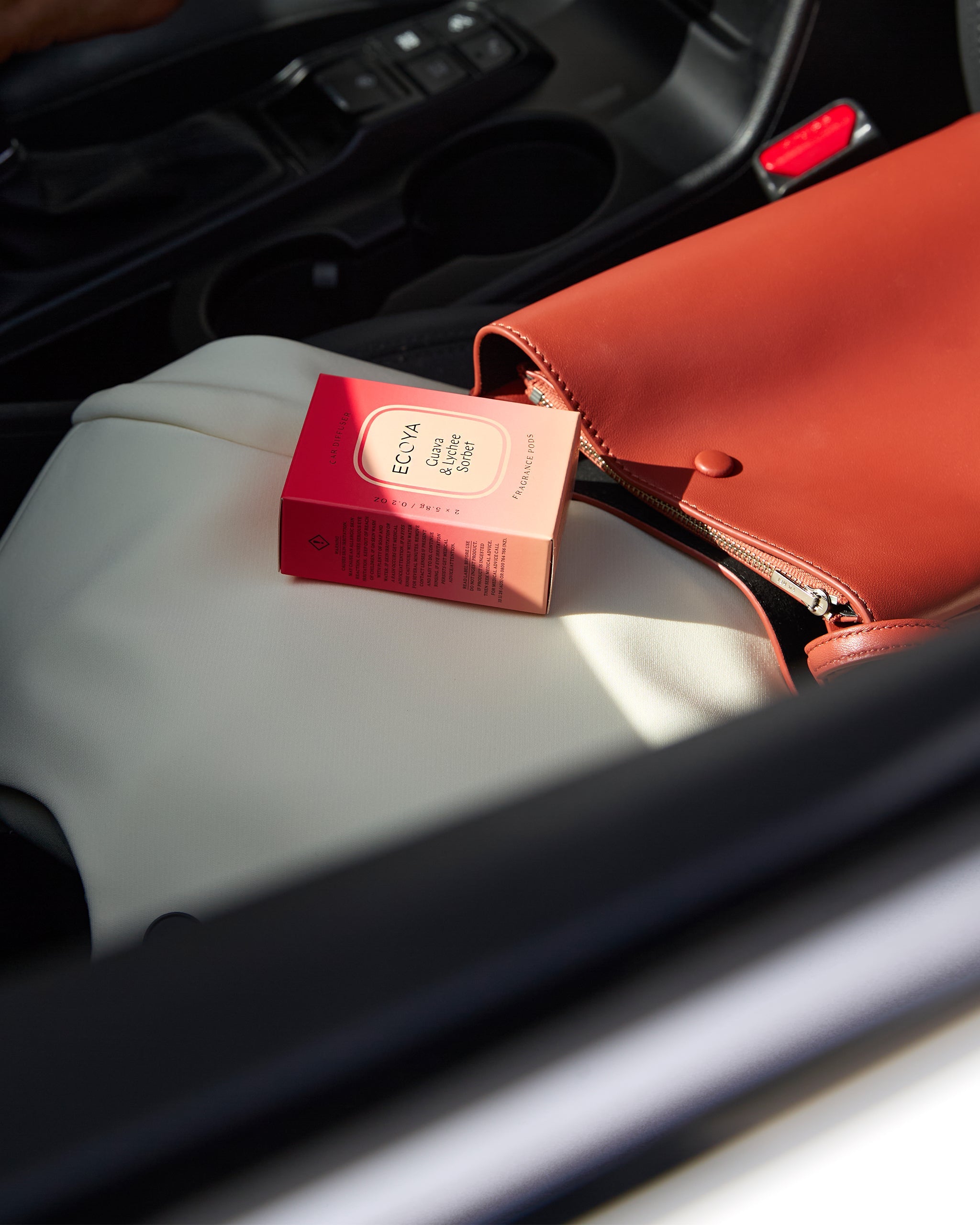 ECOYA Guava & Lychee Sorbet Car Diffuser Fragrance Pods