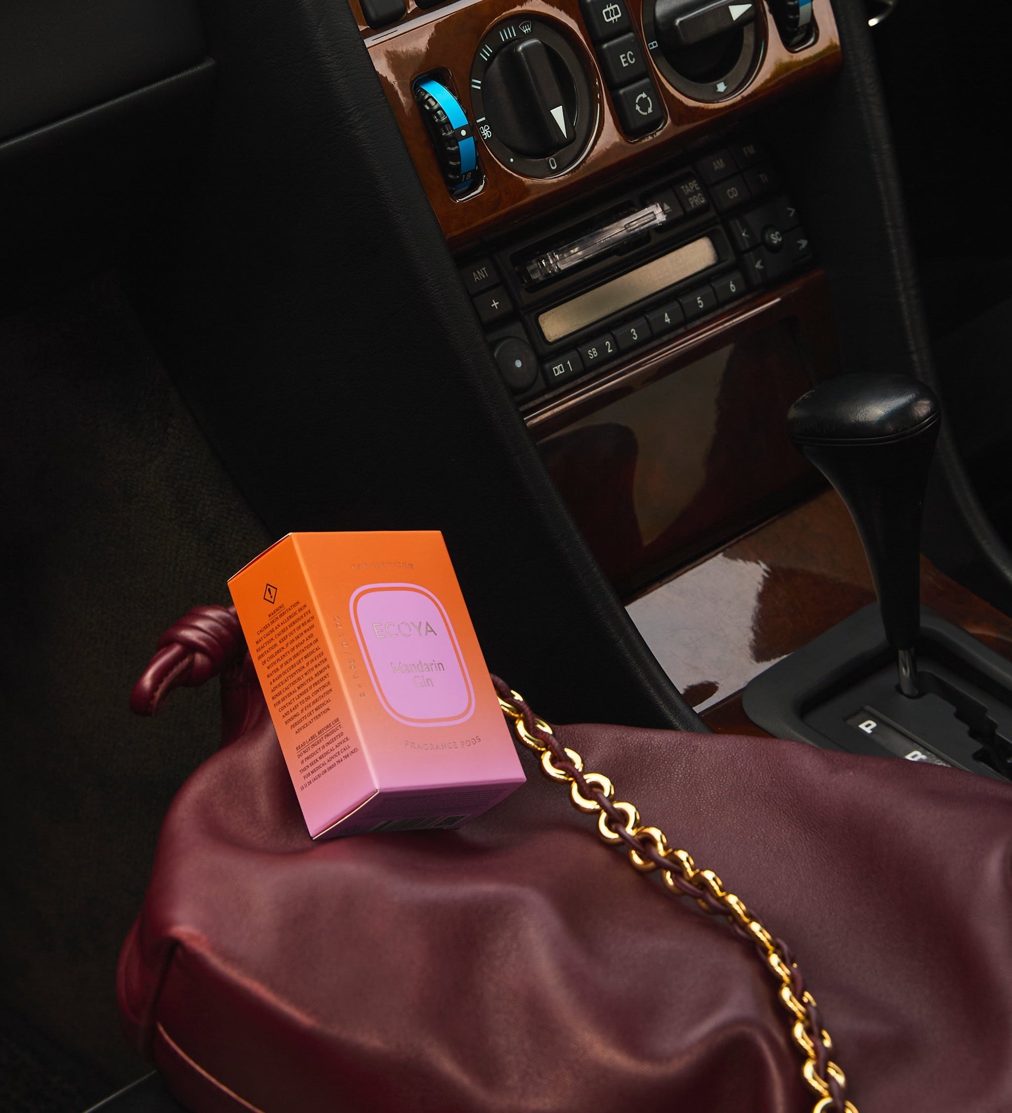 ECOYA Mandarin Gin Car Diffuser Fragrance Pods