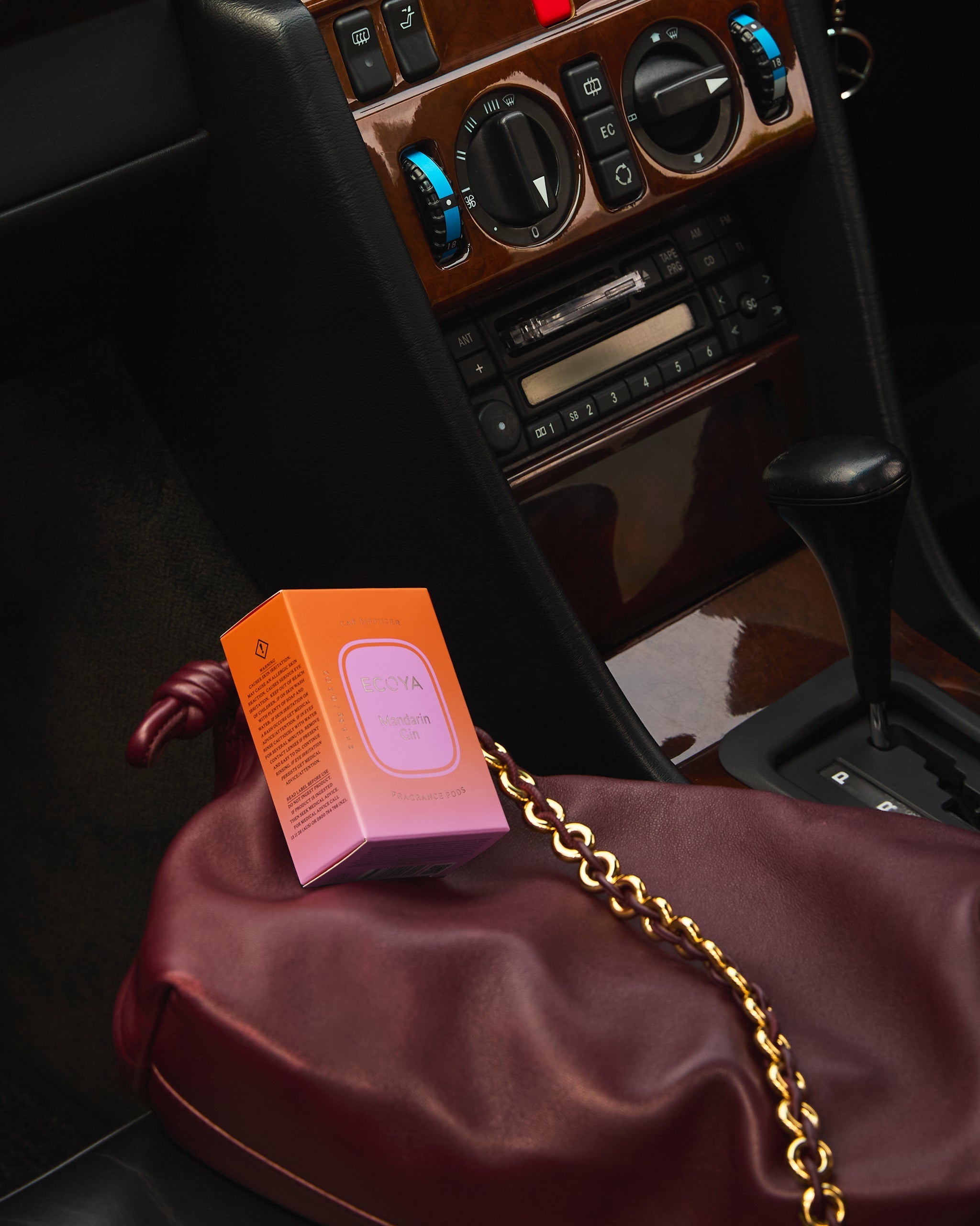 ECOYA Mandarin Gin Car Diffuser Fragrance Pods