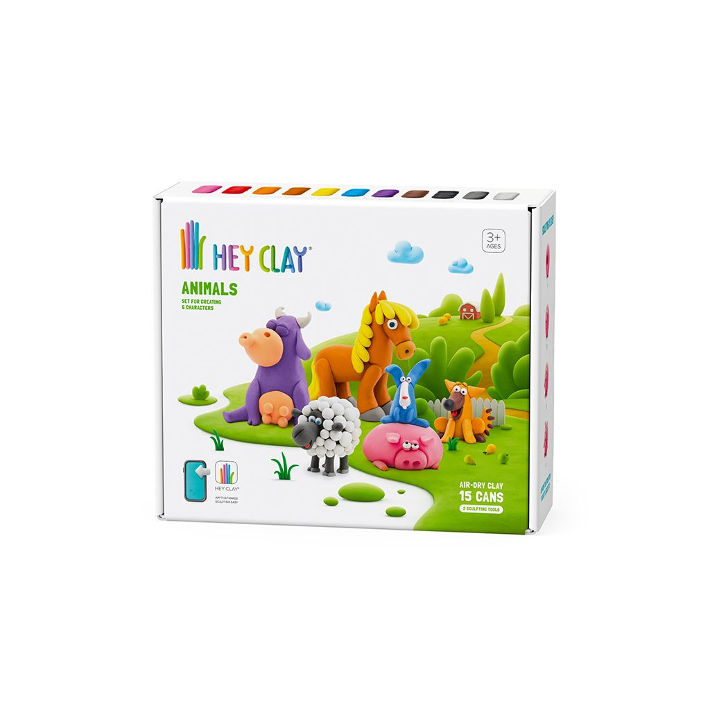 TOMY - HEY CLAY | ANIMALS SET