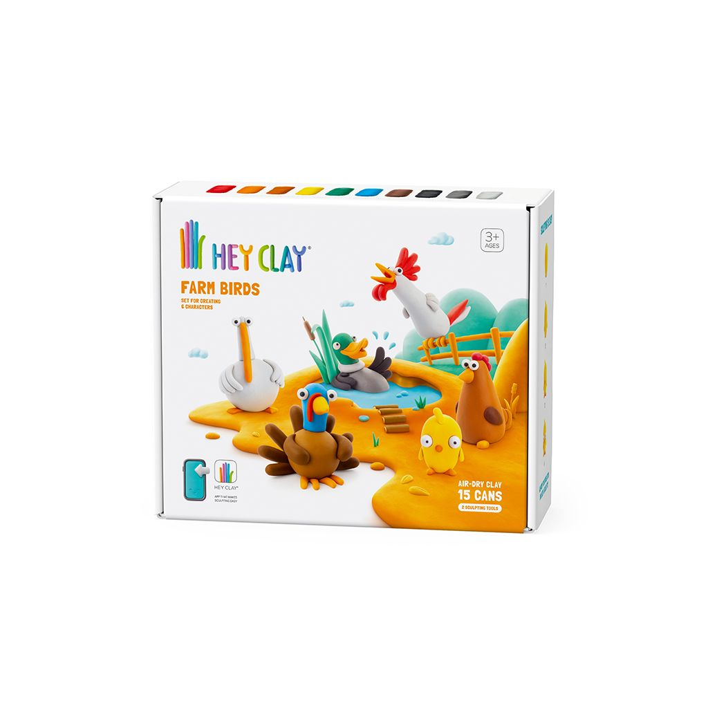 TOMY - HEY CLAY | FARM BIRDS
