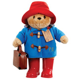 PADDINGTON BEAR - PADDINGTON WITH BOOTS, COAT & SUITCASE SOFT TOY (LARGE)