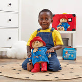 PADDINGTON BEAR - PADDINGTON WITH BOOTS, COAT & SUITCASE SOFT TOY (LARGE)