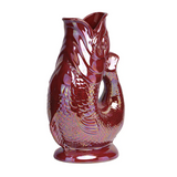 THE ORIGINAL GLUGGLE JUG FACTORY - ORIGINAL GLUGGLE JUG (XL) | CRANBERRY LUSTRE