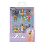 NPW - HUNKY BUDDIES DRINK MARKERS-SET