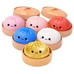 KEYCRAFT - LUCKY BAO MYSTERY DUMPLING SQUISH (LARGE - 10CM) | ASSORTED