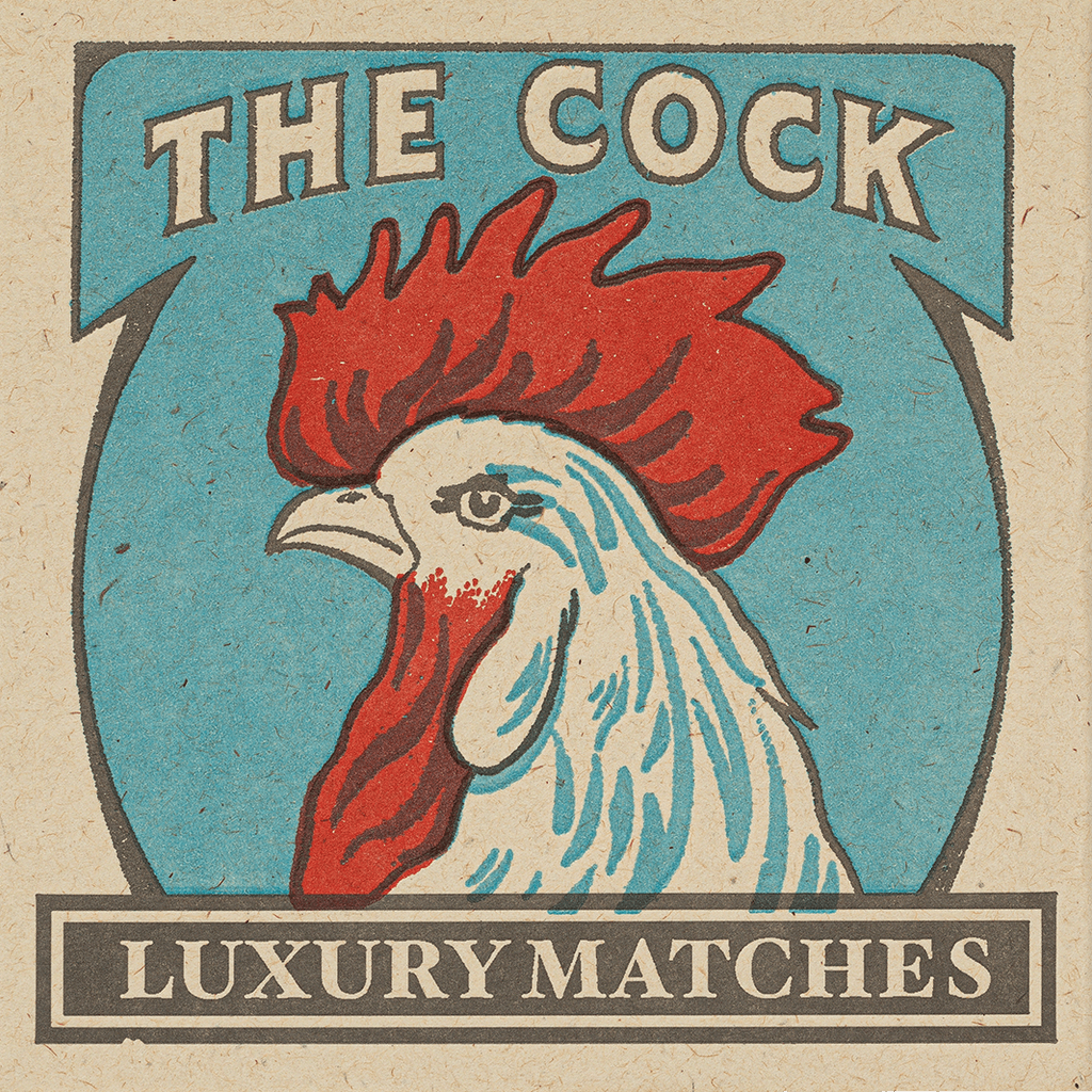 ARCHIVIST - THE COCK | SQUARE MATCHBOXES