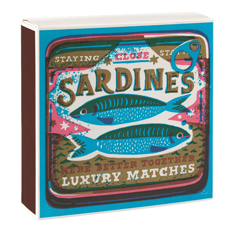 ARCHIVIST - SARDINE | SQUARE MATCHBOXES