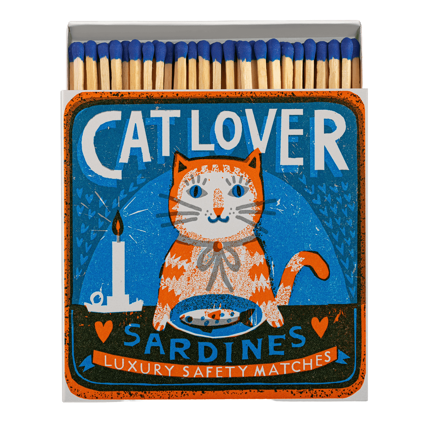 ARCHIVIST - CAT LOVER | SQUARE MATCHBOXES