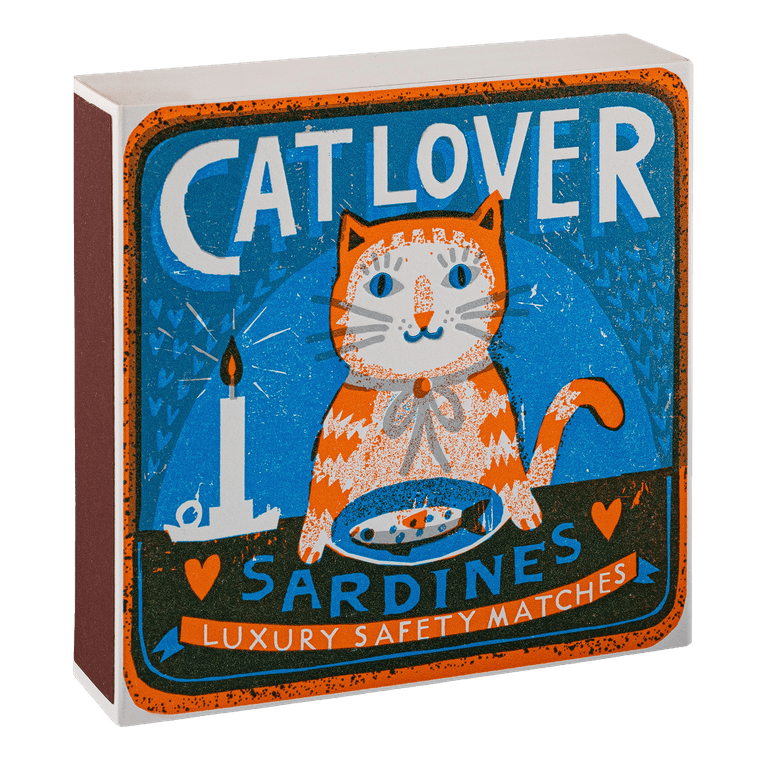 ARCHIVIST - CAT LOVER | SQUARE MATCHBOXES