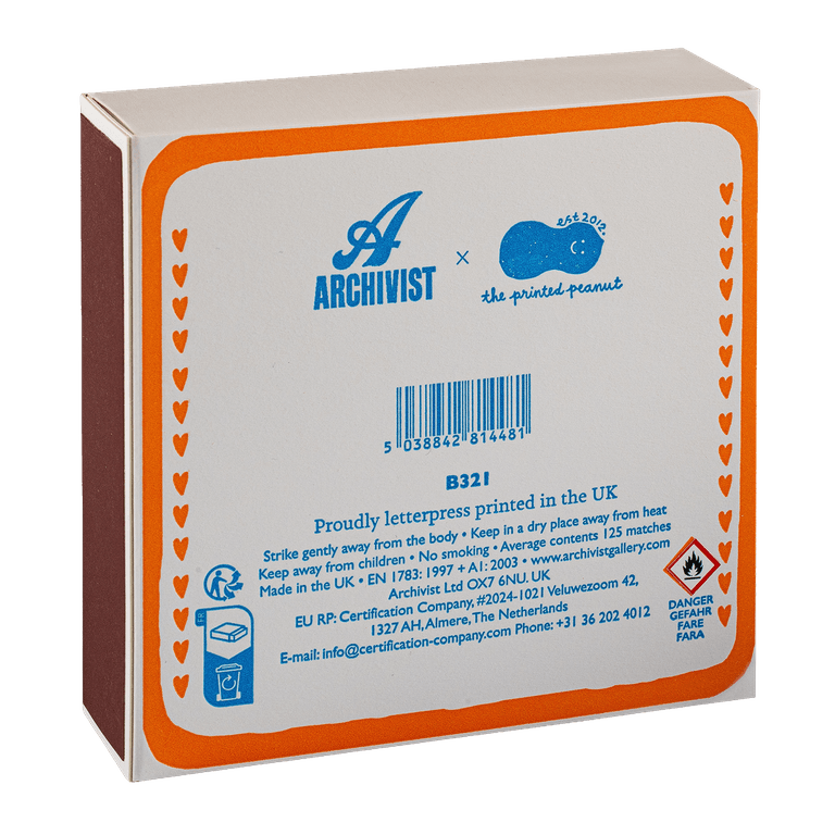 ARCHIVIST - CAT LOVER | SQUARE MATCHBOXES