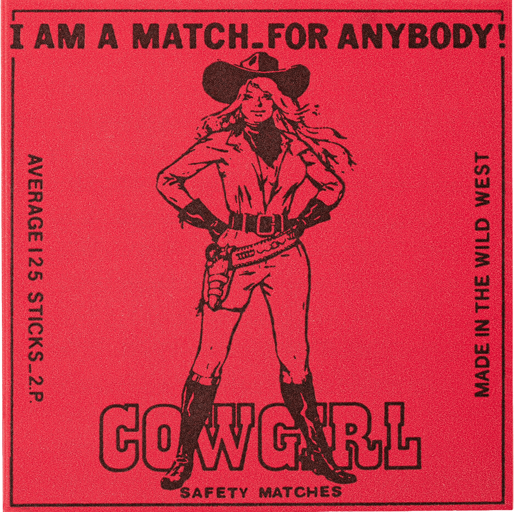 ARCHIVIST - COWGIRL | SQUARE MATCHBOXES