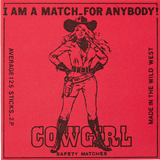 ARCHIVIST - COWGIRL | SQUARE MATCHBOXES