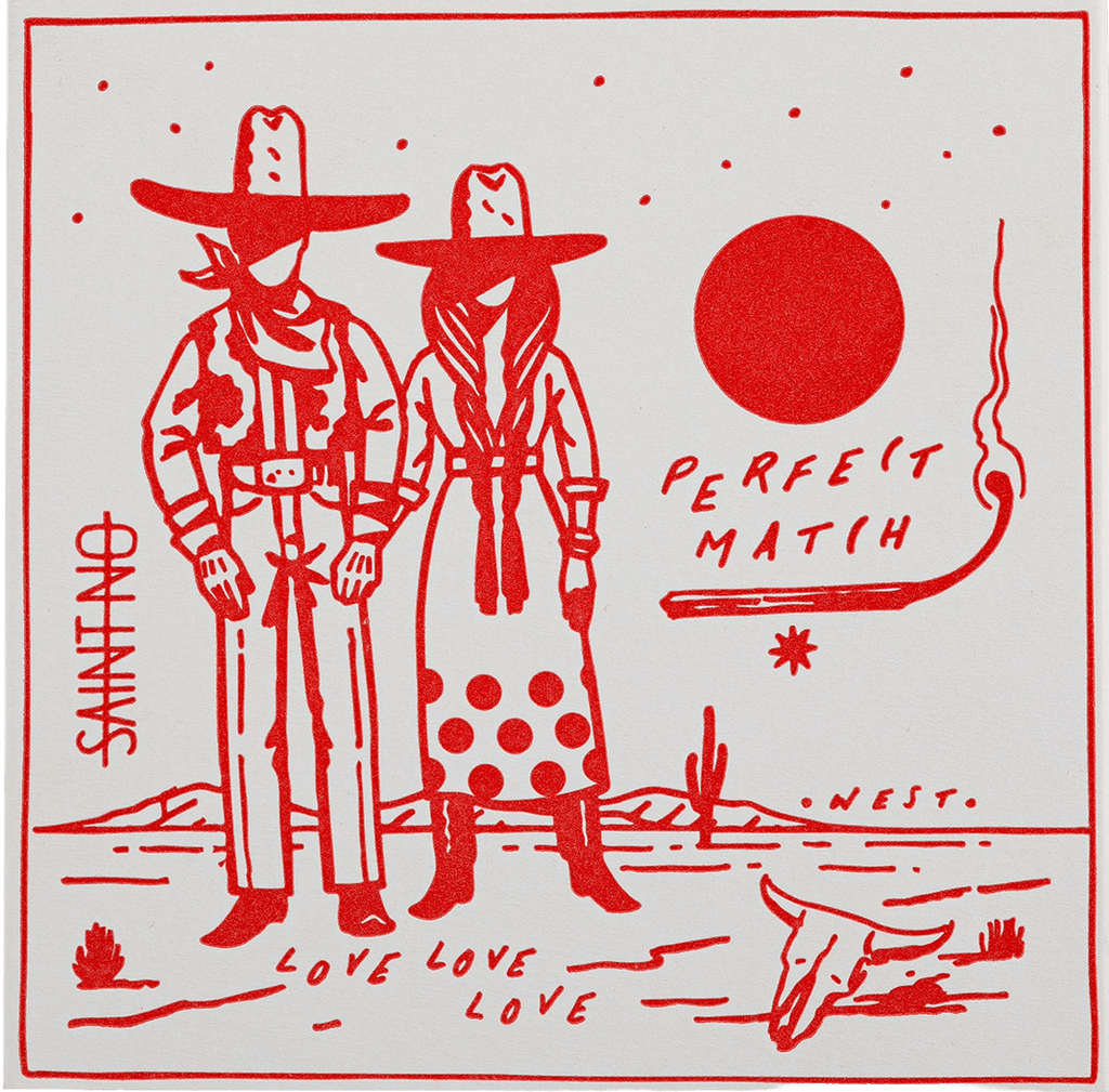 ARCHIVIST - COWBOY PERFECT MATCH | SQUARE MATCHBOXES